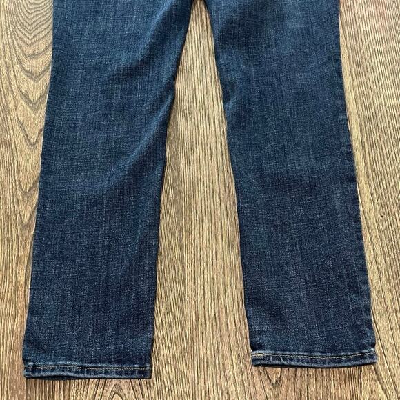 Levi's 721 High-Rise Skinny Jeans Denim Cotton Blend Dark Wash Blue Size 31 - Picture 12 of 12